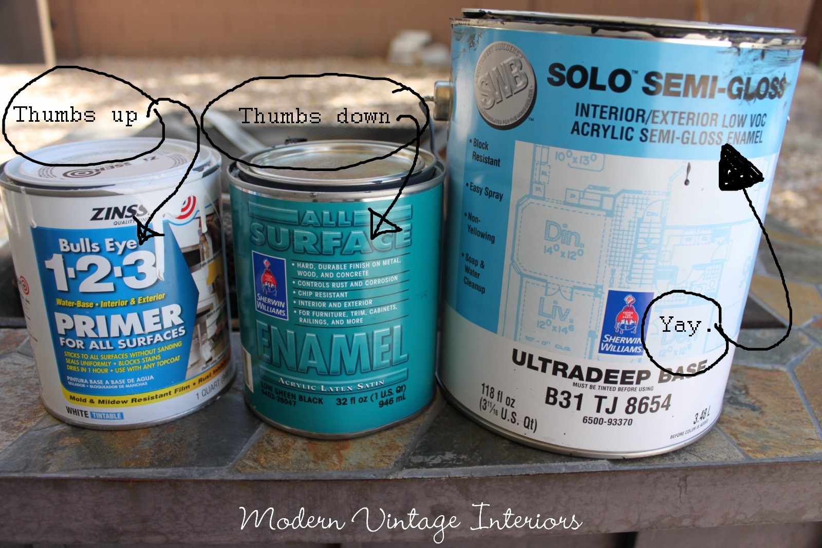 * Remodelaholic * Painting A Wooden Exterior Door Black